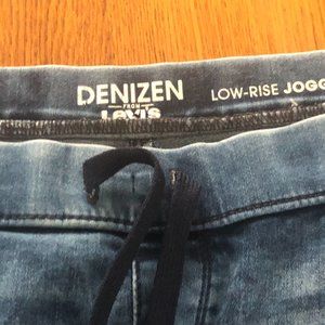 JEANS DENIZEN BY LEVI'S LOW RISE JOGGER SZ LARGE